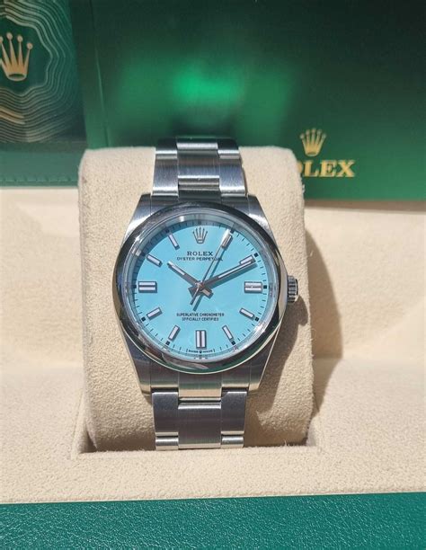 rolex tiffany turquoise|rolex tiffany blue 36mm price.